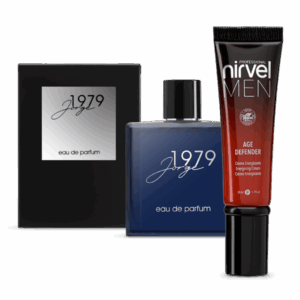 PERFUME 1979 JORGE + TRATAMIENTO FACIAL PARA HOMBRE AGE DEFENDER – PACK DESCUENTO