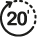20 minutos de exposicion